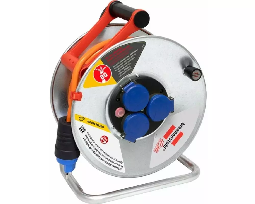 Brennenstuhl Baustellen-Kabelrolle Garant SK 290 33 m 3x T13