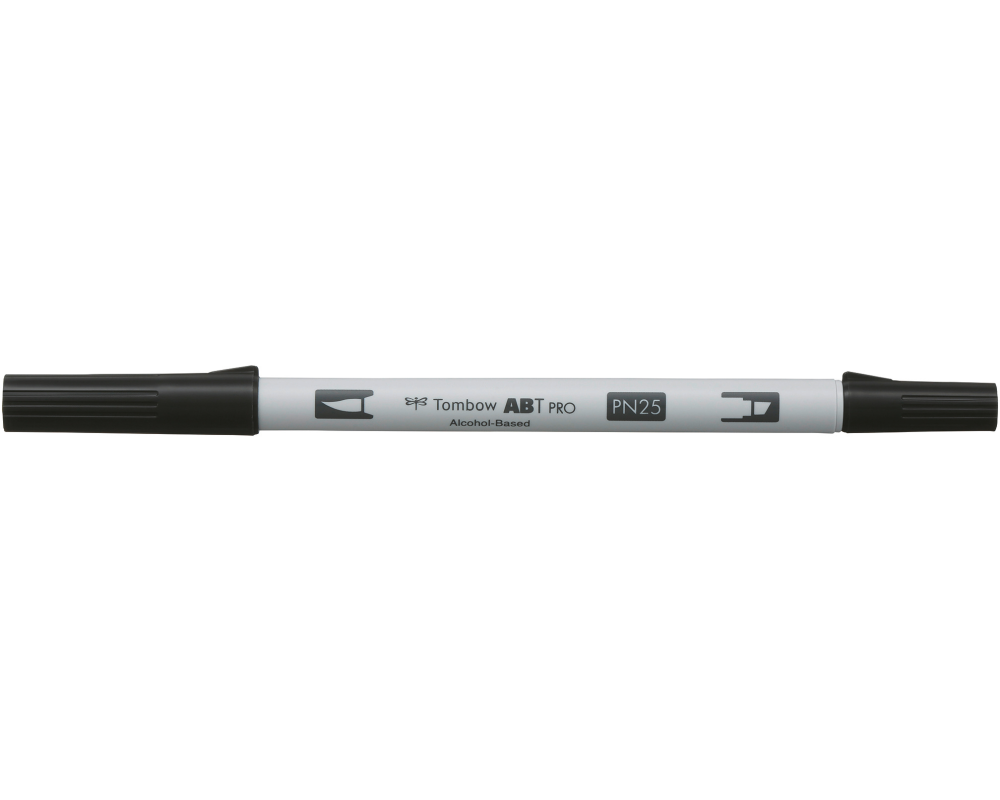 TOMBOW Dual Brush Pen ABT PRO ABTP-N25 lamp black