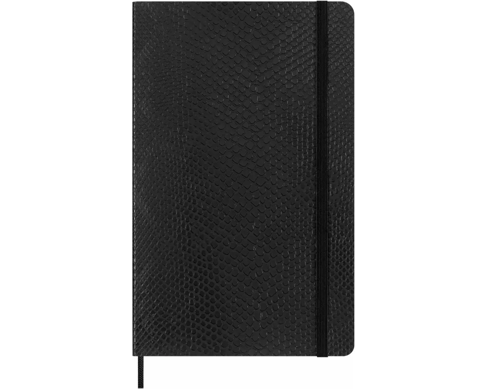 Moleskine Vegea Boa Notizbuch, Large/A5, liniert, weicher Einband, schwarz