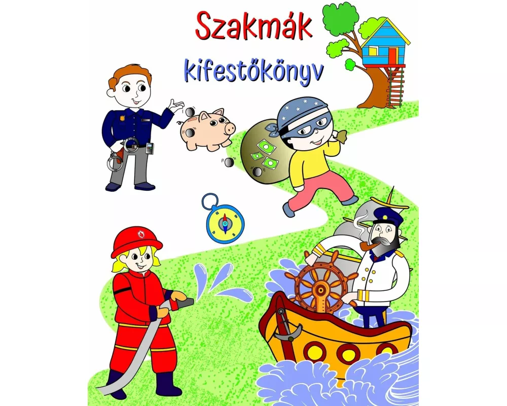 Szakmák kifest¿könyv