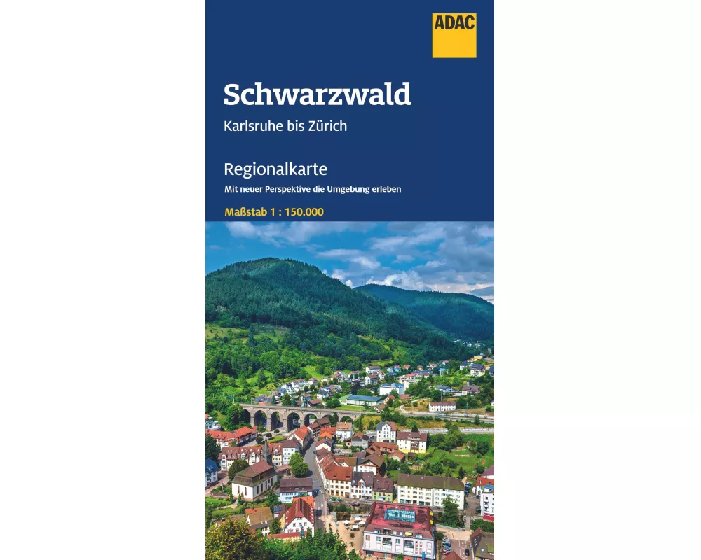 ADAC Regionalkarte 14 Schwarzwald 1:150.000