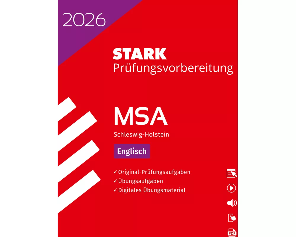 STARK Englisch - MSA 2026 Schleswig-Holstein - Prüfungsvorbereitung
