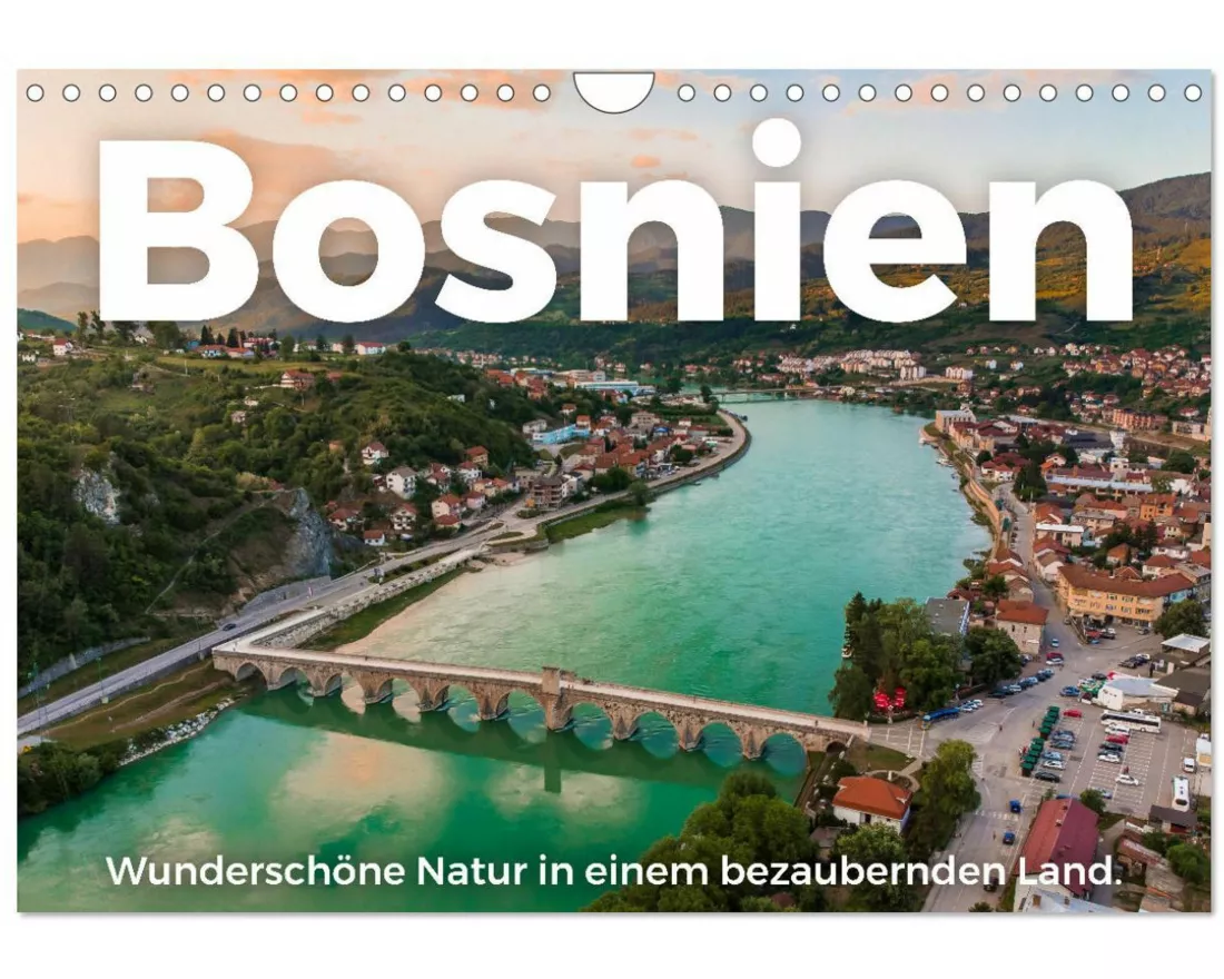 Bosnien - Wunderschöne Natur in einem bezaubernden Land. (Wandkalender 2026 DIN A4 quer), CALVENDO Monatskalender