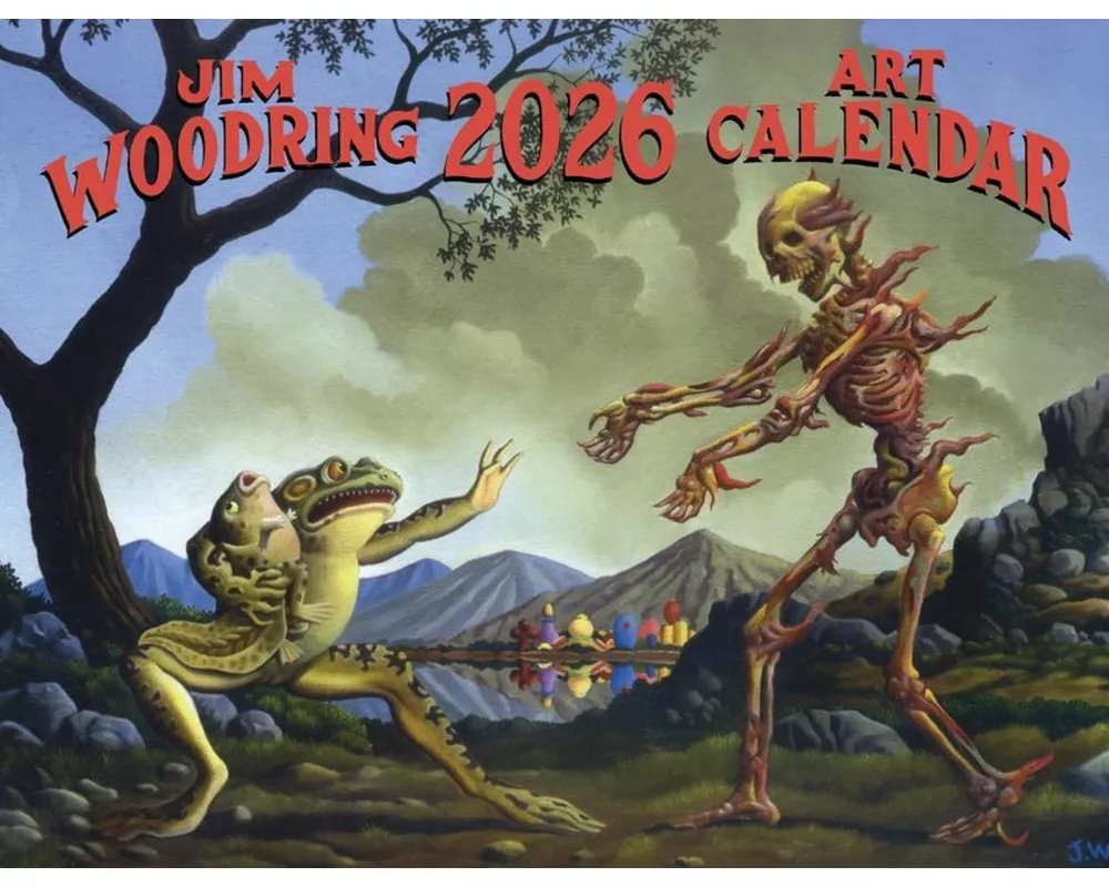 Jim Woodring 2026 Wall Calendar