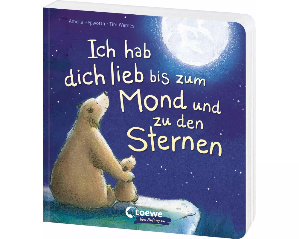 Ich hab dich lieb bis zum Mond und zu den Sternen