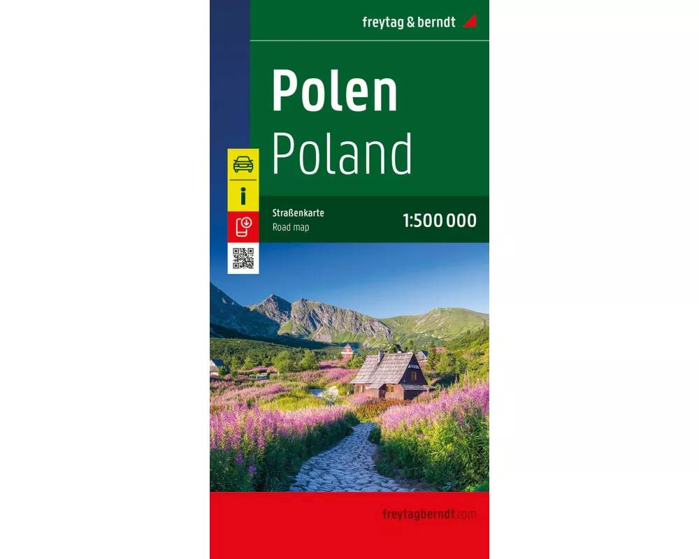 freytag & berndt Straßenkarte Polen 1:500.000