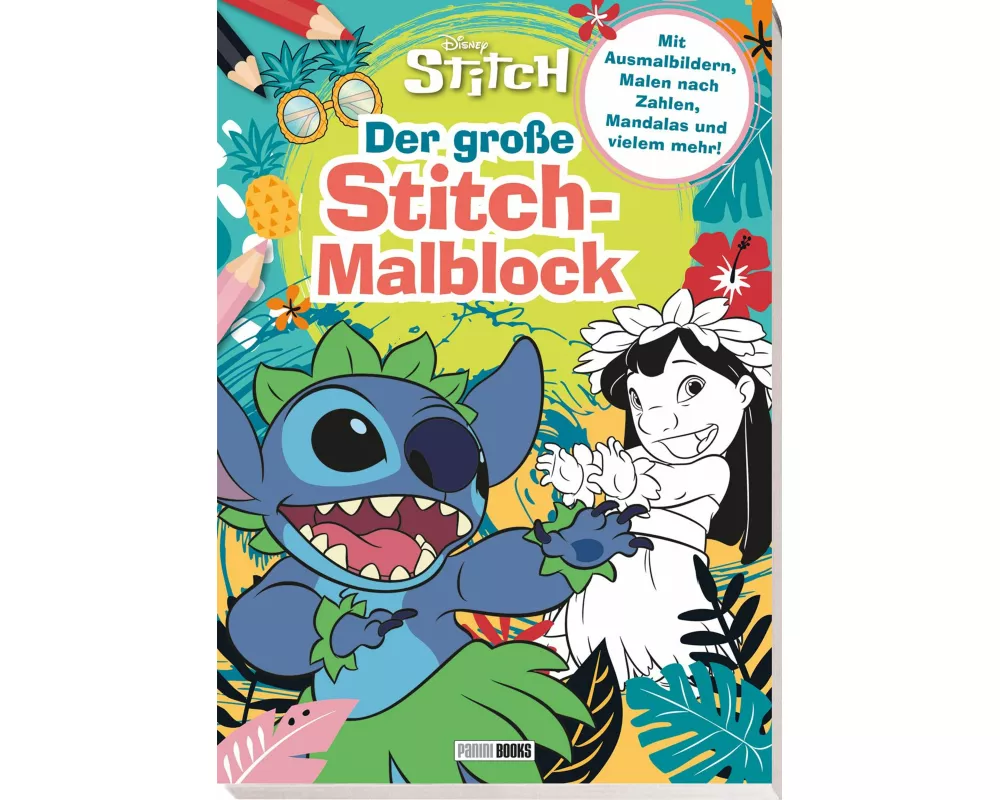 Disney Stitch: Der große Stitch-Malblock