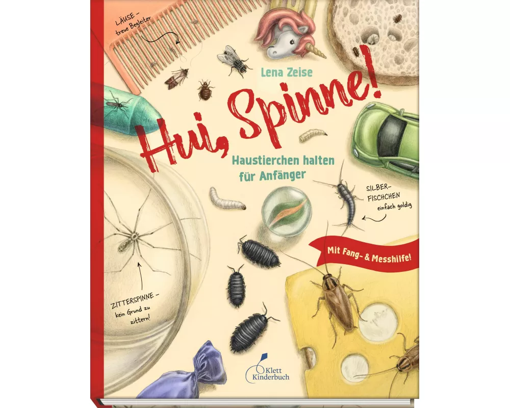 Hui, Spinne! Haustierchen halten für Anfänger