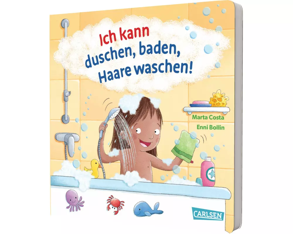 Ich kann duschen, baden, Haare waschen!