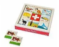 Legespiel, 48-teilig. Memo Swiss