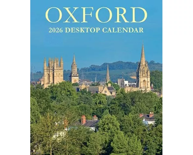 Oxford Large Desktop Calendar - 2026