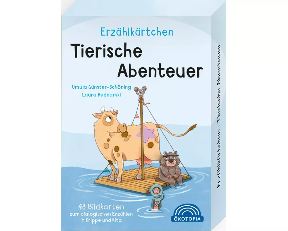 Erzählkärtchen: Tierische Abenteuer