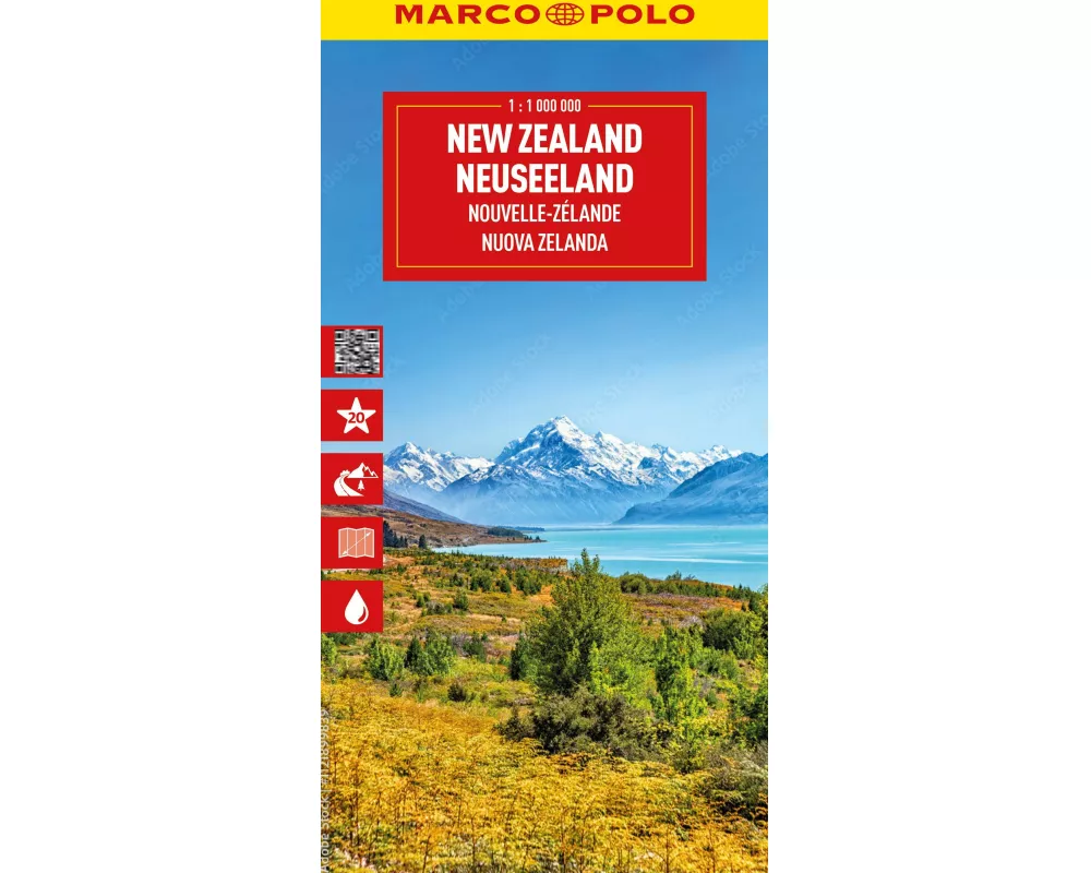 MARCO POLO Reisekarte Neuseeland 1:1 Mio