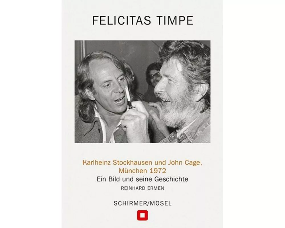 Karlheinz Stockhausen und John Cage, München 1972