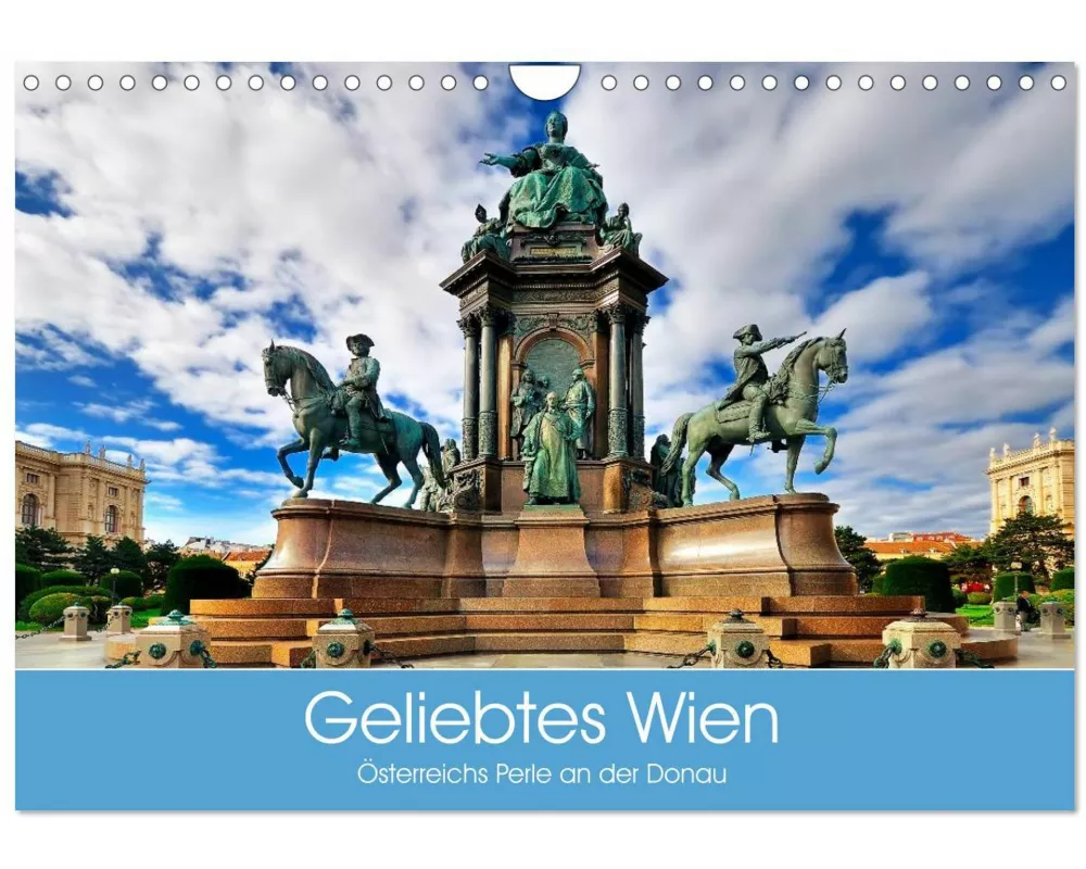 Geliebtes Wien. Österreichs Perle an der Donau (Wandkalender 2026 DIN A4 quer), CALVENDO Monatskalender