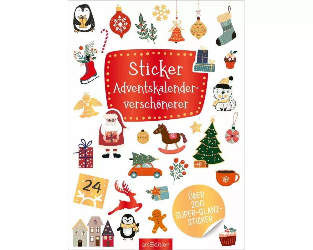 Sticker Adventskalenderverschönerer