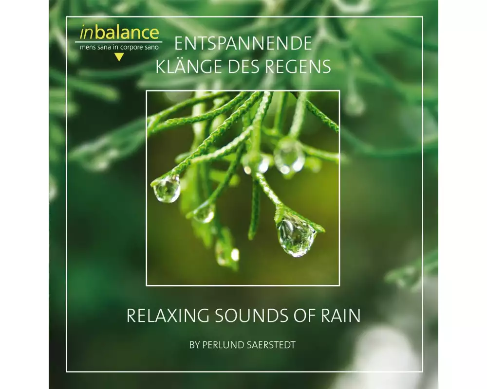 Entspannende Klänge Des Regens