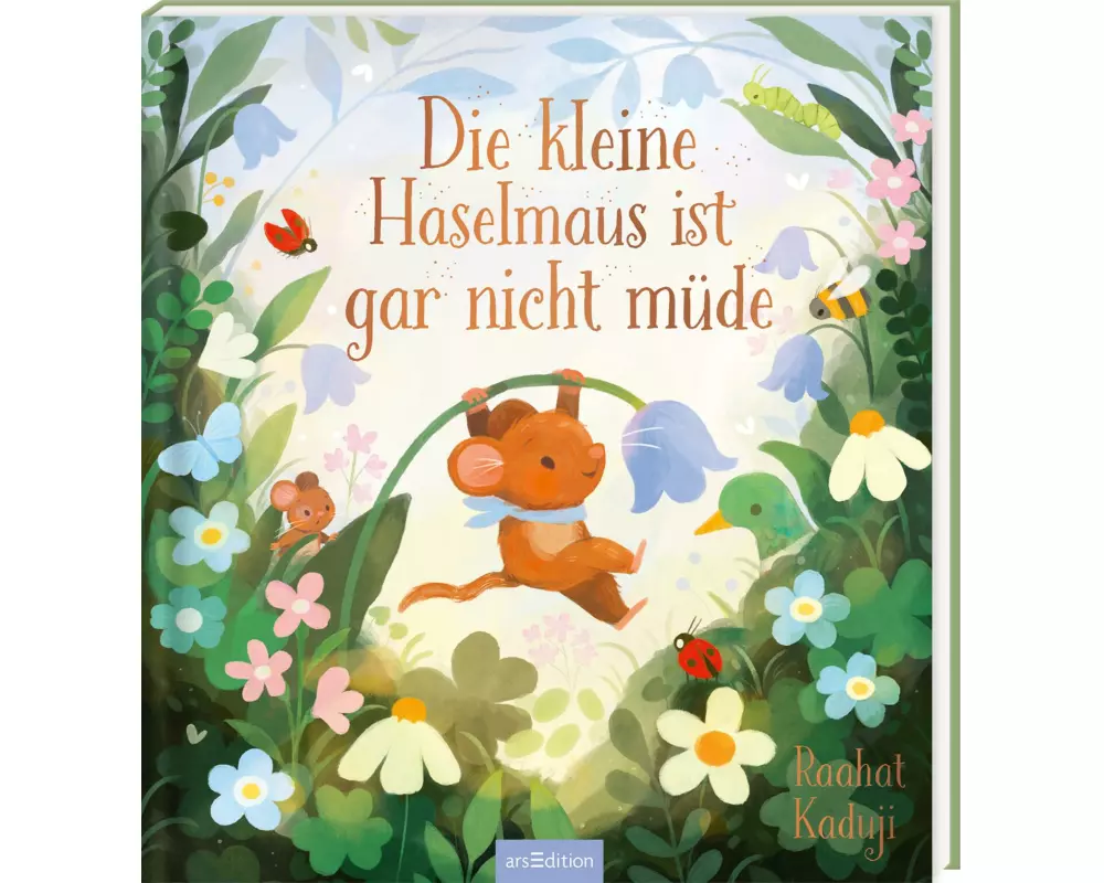Die kleine Haselmaus ist gar nicht müde