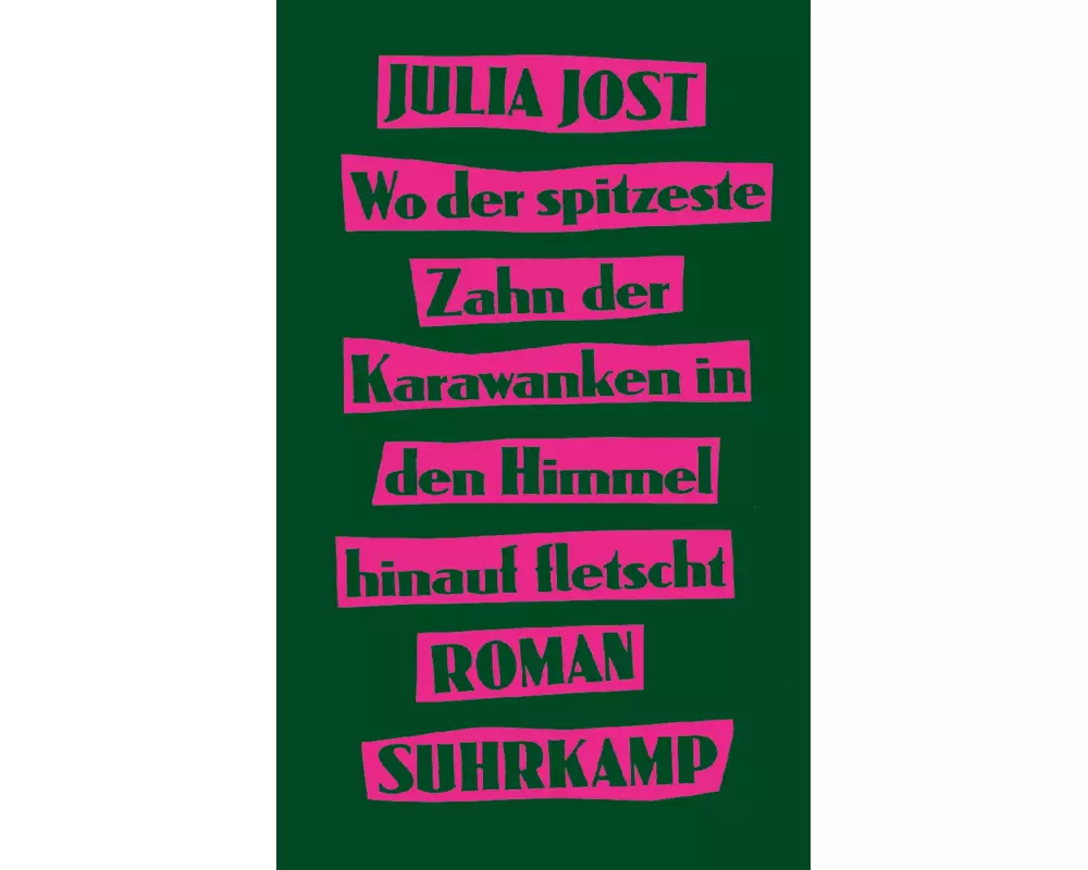 Wo der spitzeste Zahn der Karawanken in den Himmel hinauf fletscht