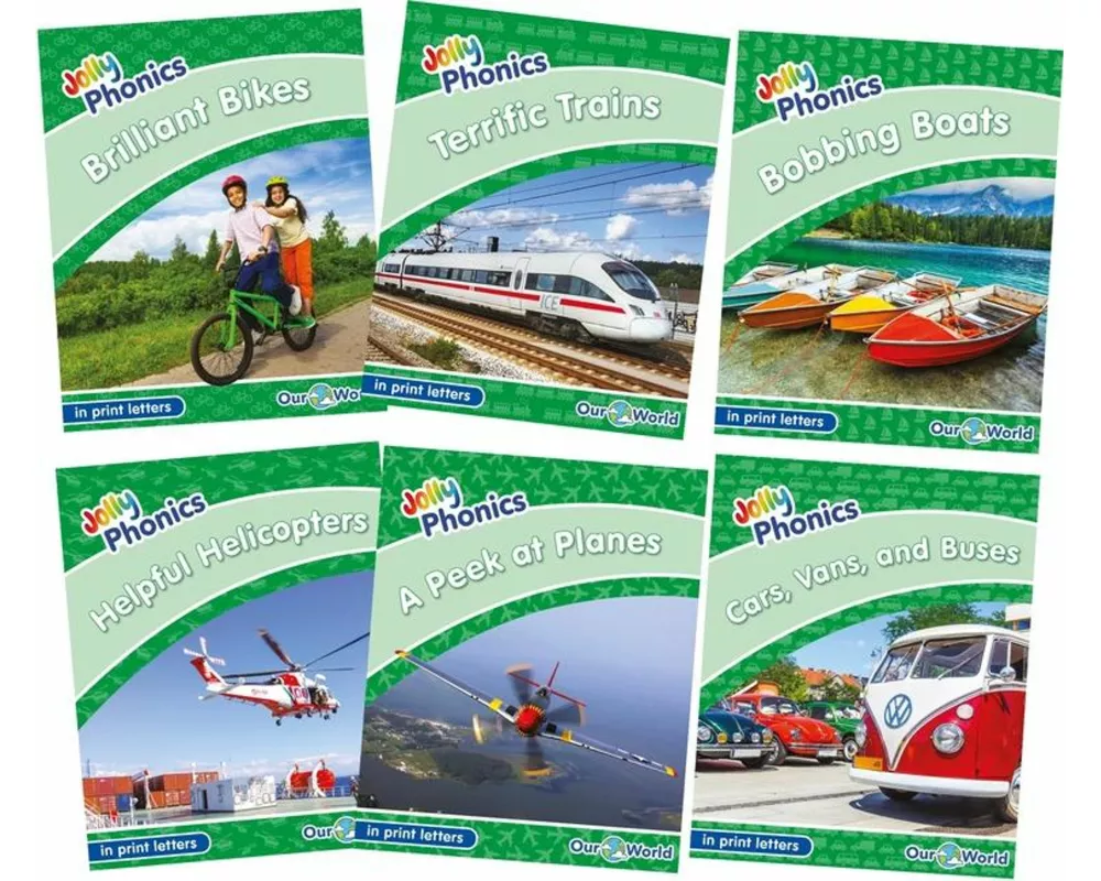 Jolly Phonics Readers Level 3, Our World, Complete Set