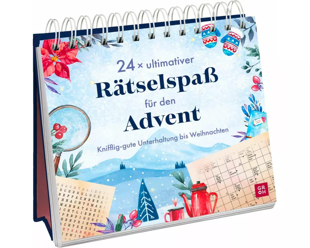 24 x ultimativer Rätselspaß für den Advent