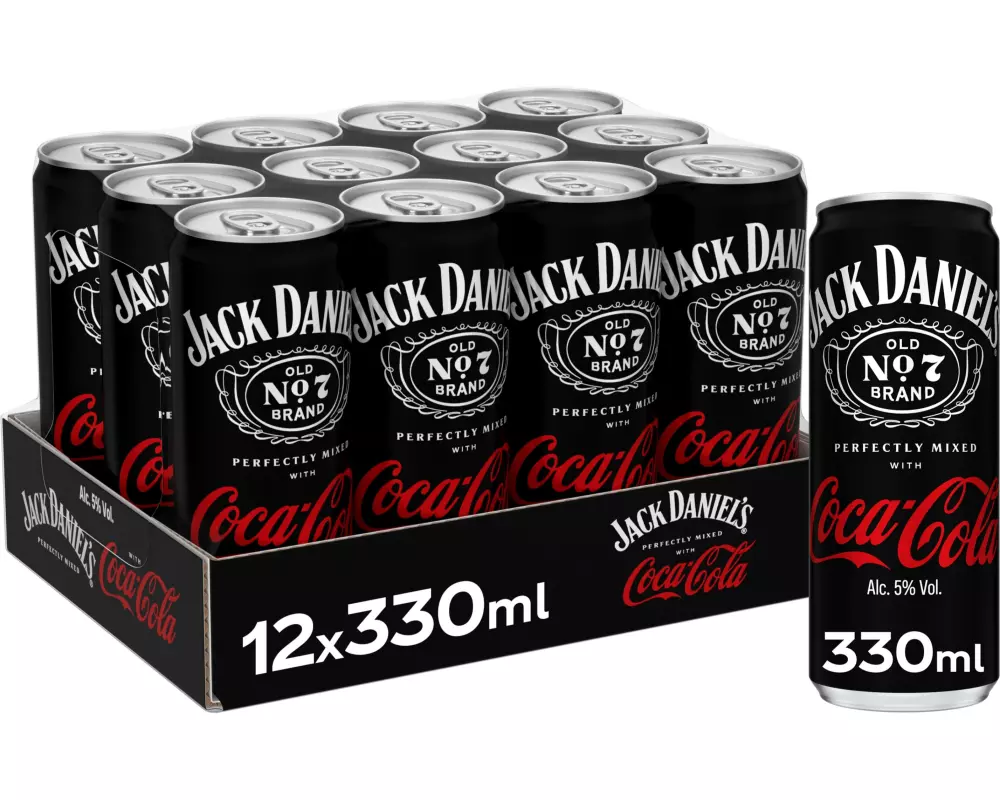 Coca Cola Jack & Coke 12 x 0.33 l