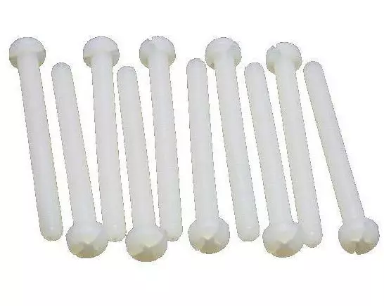 EP Flachkopfschrauben M2x8 mm Nylon