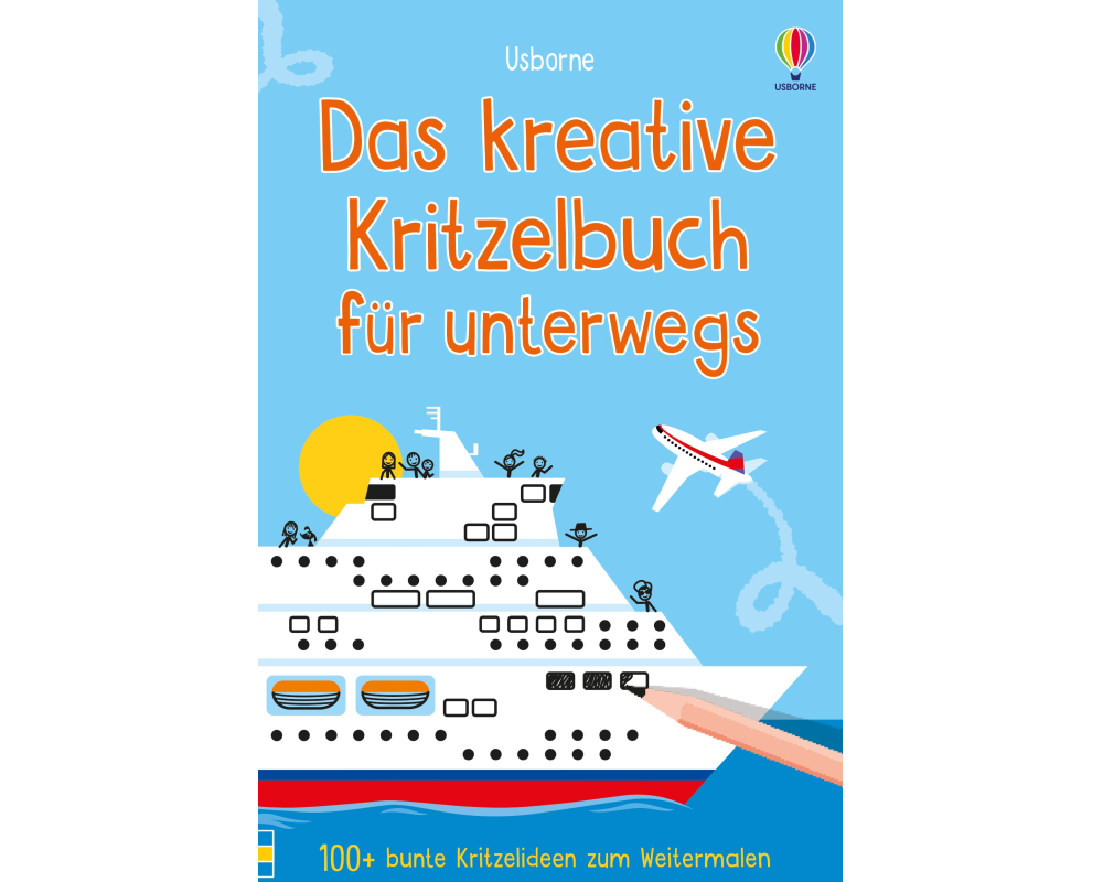 Das kreative Kritzelbuch für unterwegs
