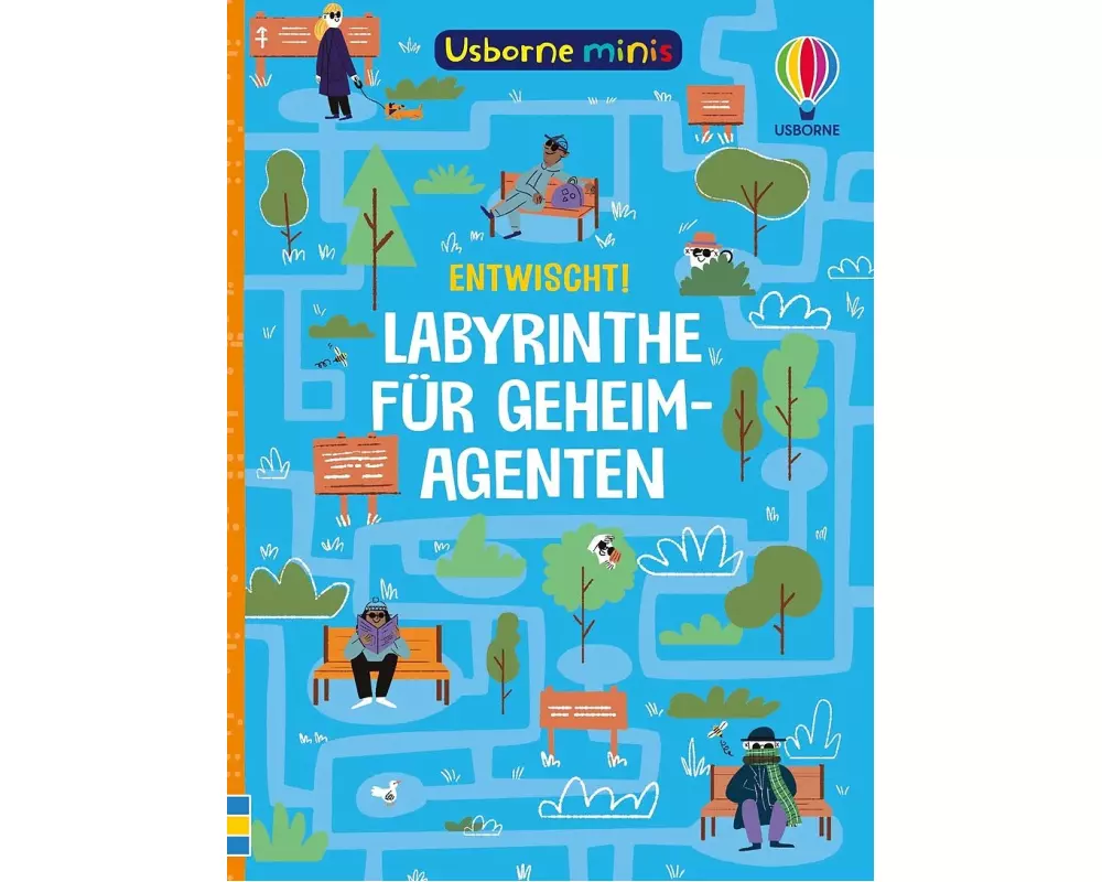 Usborne Minis: Entwischt! Labyrinthe für Geheimagenten