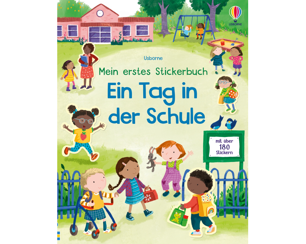 Mein erstes Stickerbuch: Ein Tag in der Schule
