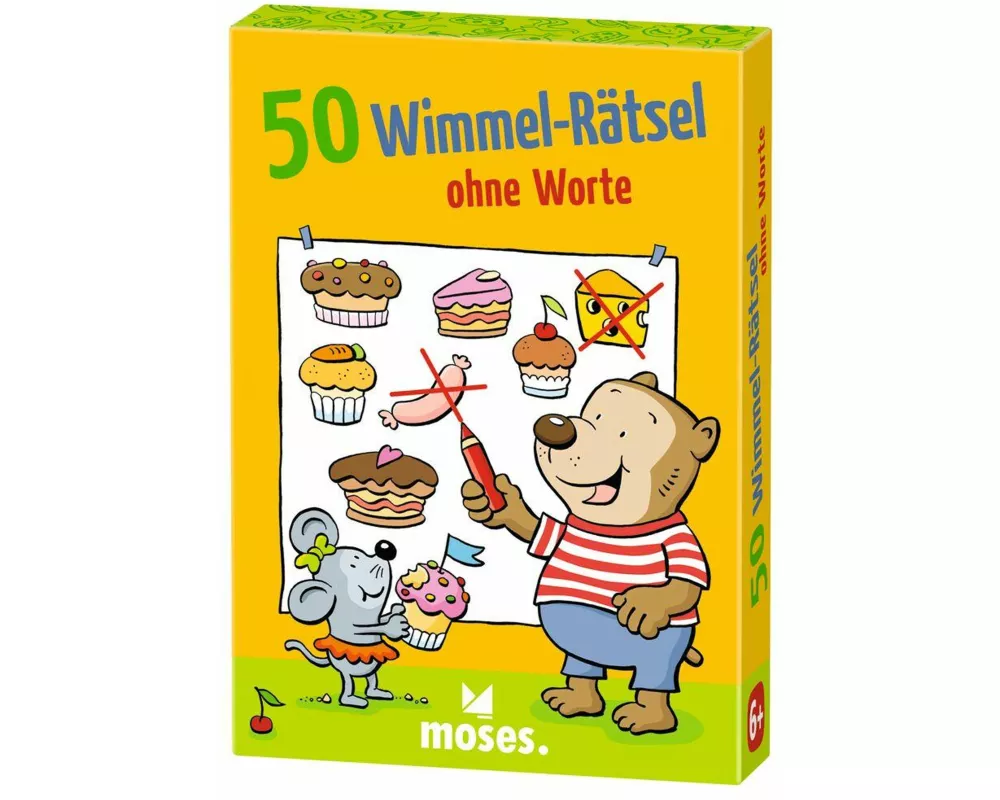 50 wimmelige Rätsel ohne Worte