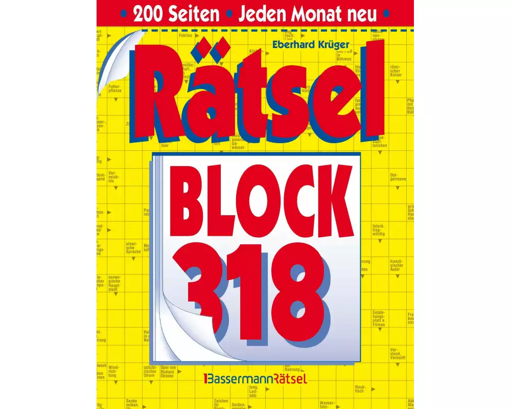 Rätselblock 318 (5 Exemplare à 2,99 €)