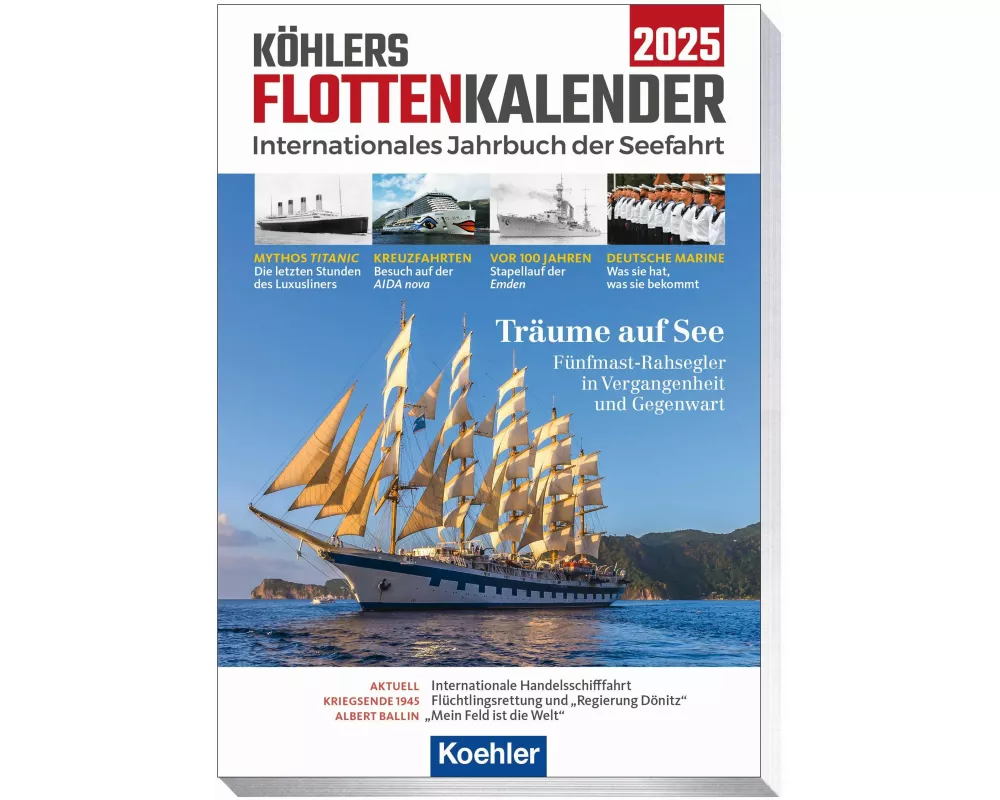 Köhlers FlottenKalender 2025