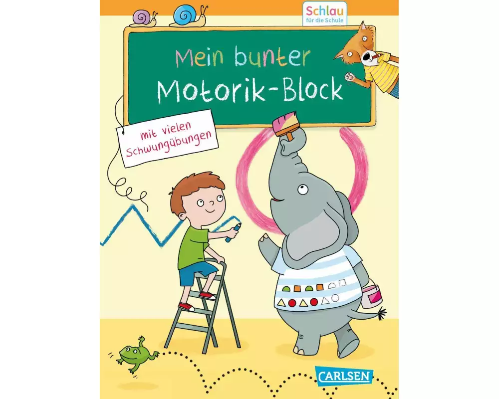 Schlau für die Schule: Mein bunter Motorik-Block