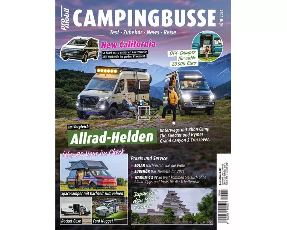 pro mobil Extra Campingbusse - 05/2024