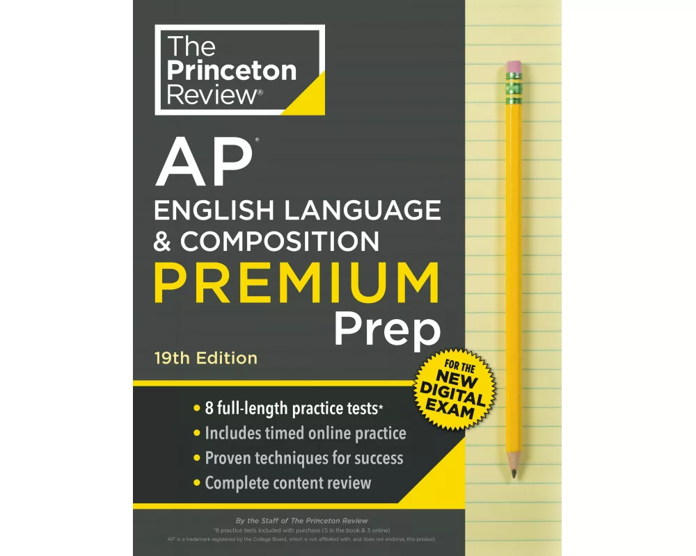 Princeton Review AP English Language & Composition Premium Prep, 19th Edition