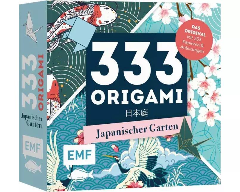 333 Origami – Japanischer Garten – Zauberschöne Papiere falten für Japan-Fans