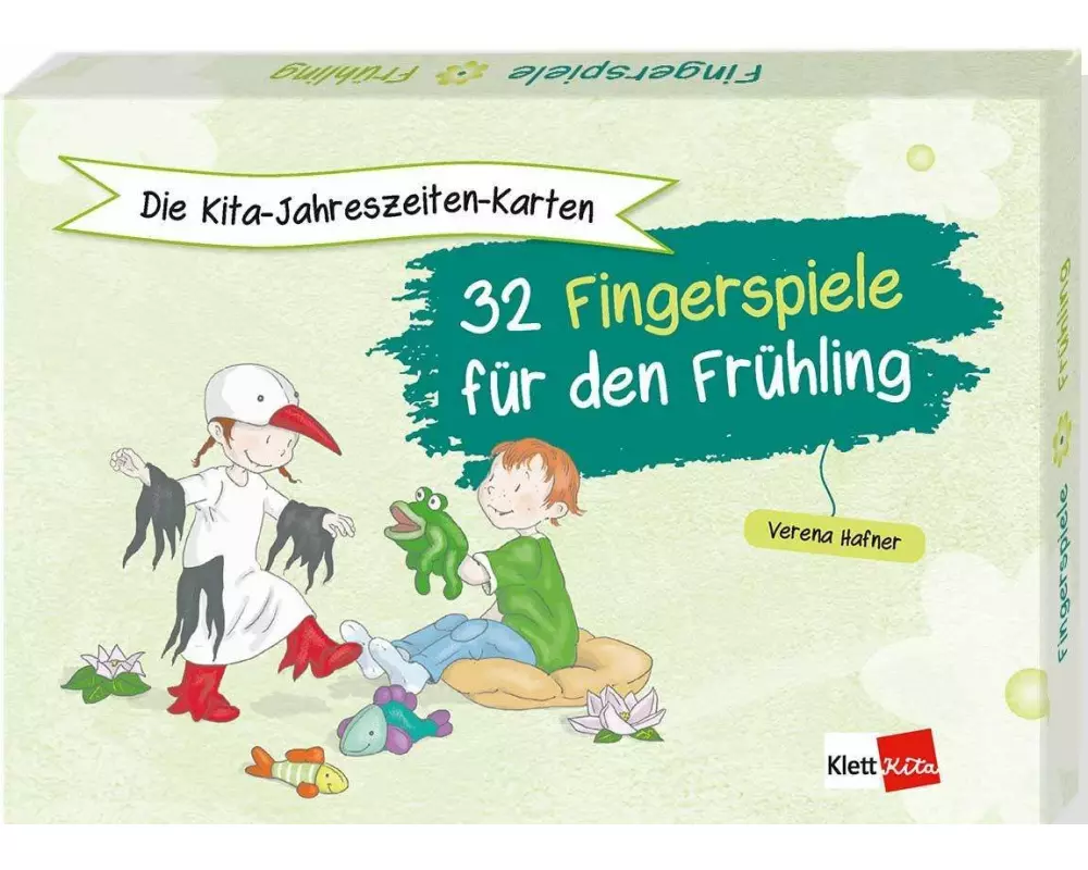Die Kita-Jahreszeiten-Karten: 32 Fingerspiele für den Frühling