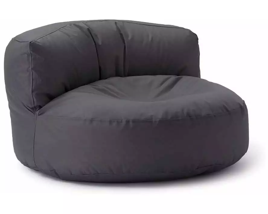 Lumaland Sitzsack-Sofa, 320 l Polyester (PES), Grau