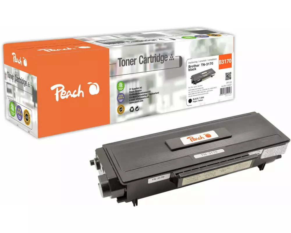 Peach Toner Brother TN-3130 / TN-3170 Black