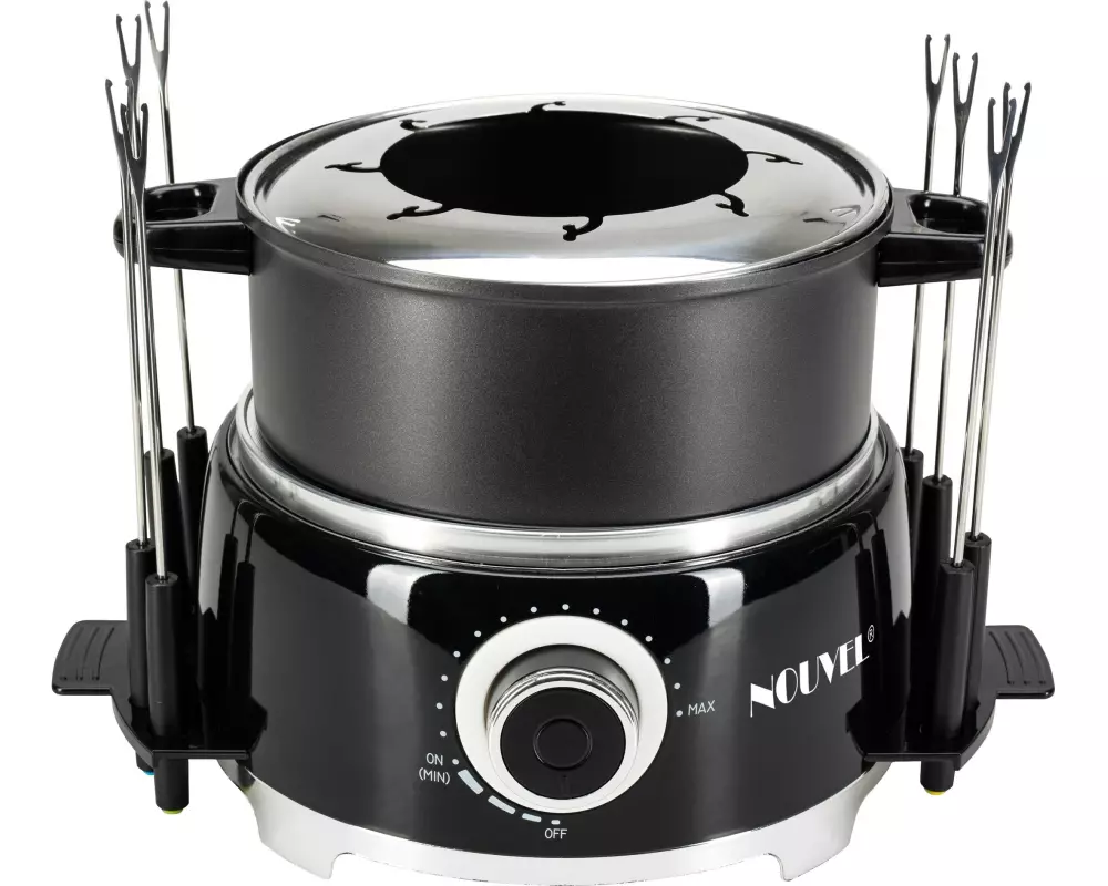 Nouvel Fleischfondue-Set Mina 230 V, 1200 W, 10-teilig