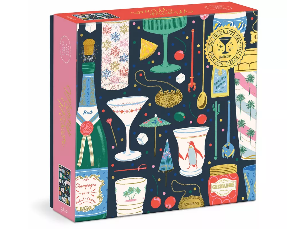 Merry Mixer 1000 Piece Foil Puzzle