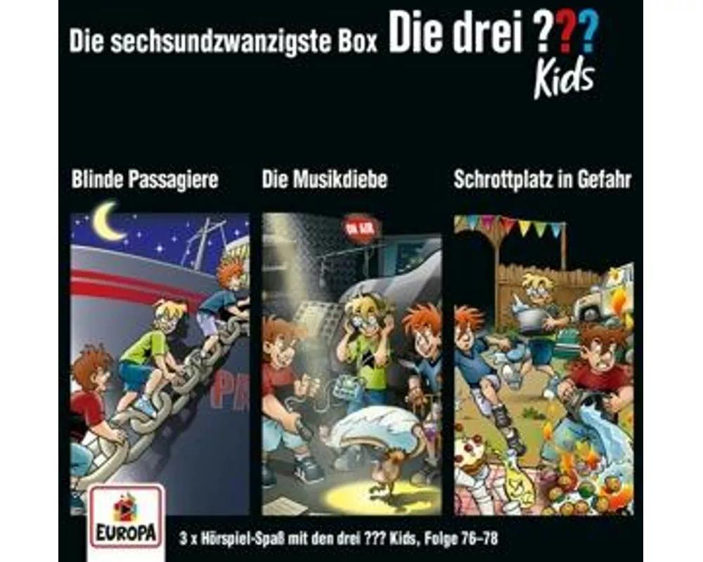 Die drei ??? Kids 26. 3er Box - Folgen 76-78