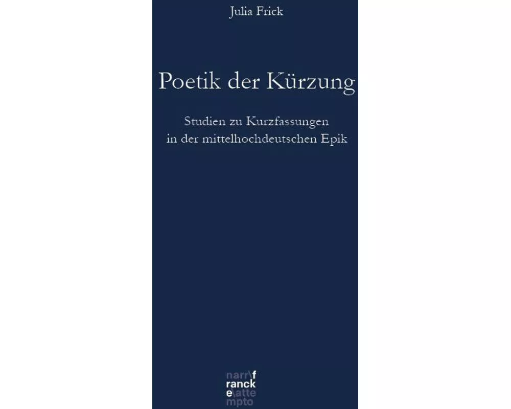 Poetik der Kürzung