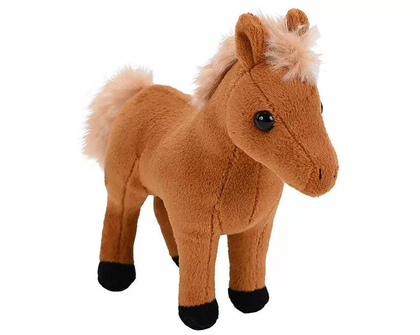 Plüsch Pferd braun Pocketkins