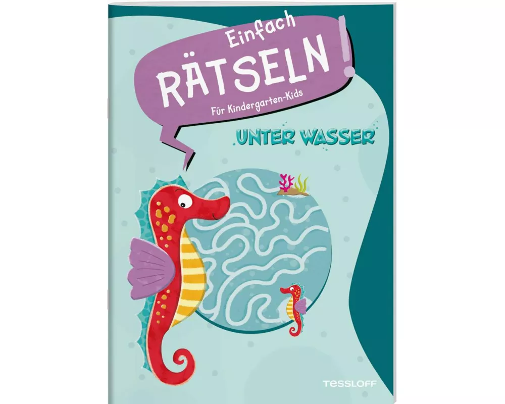 Einfach rätseln! Für Kindergarten-Kids. Unter Wasser