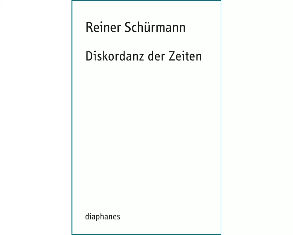 Diskordanz der Zeiten