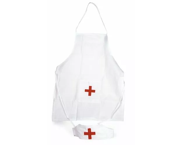 Arzt Schürze und Hut