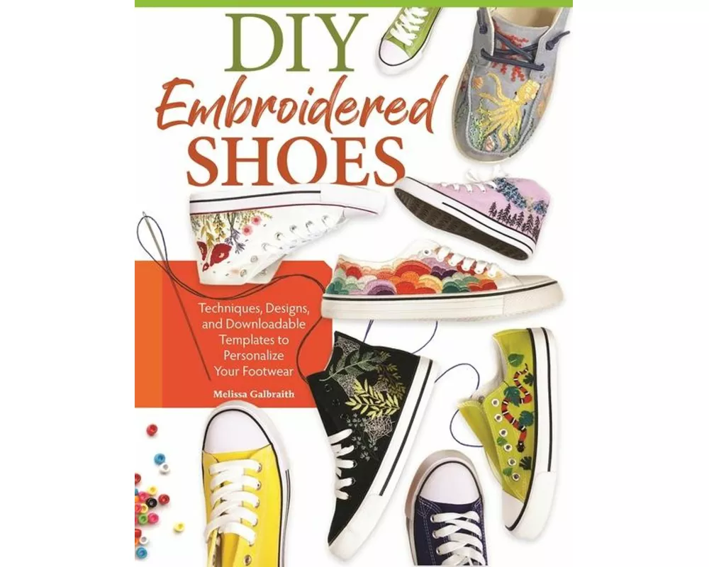 DIY Embroidered Shoes