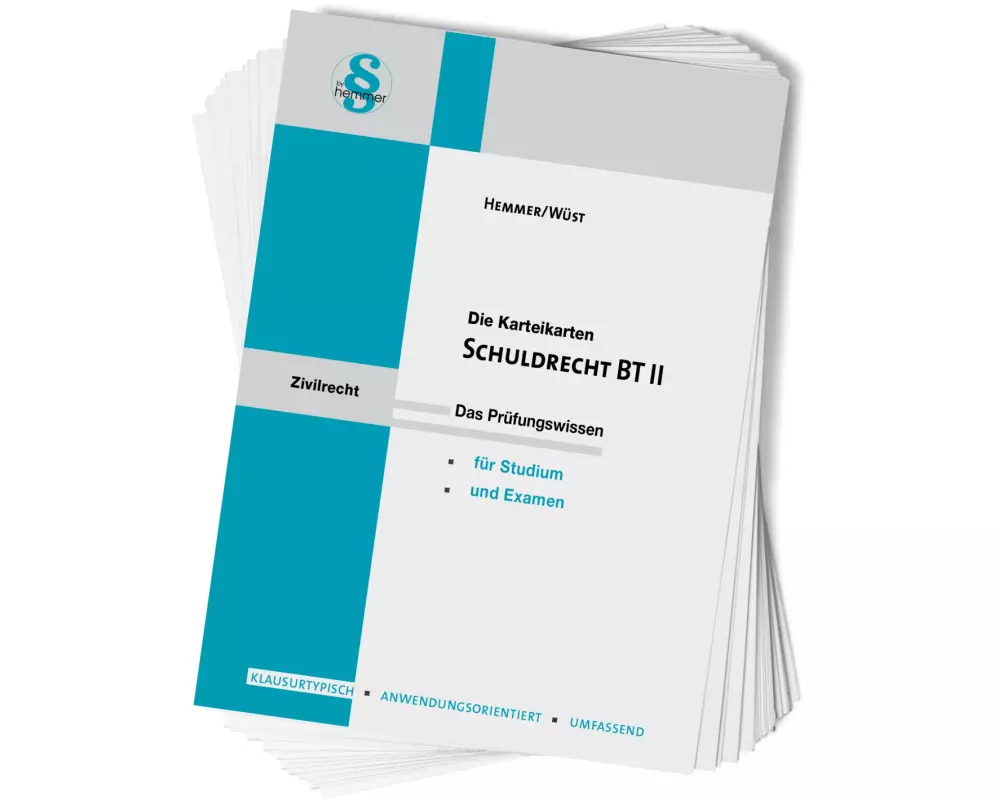Karteikarten Schuldrecht BT II